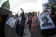 Protest By Retirees Against The Milei Government.