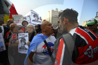 Protest By Retirees Against The Milei Government.