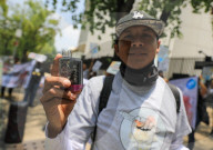 Protest Against The Vaping Ban In Mexico