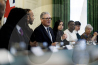 Prime Minister Keir Starmer meets Sir Lewis Hamilton