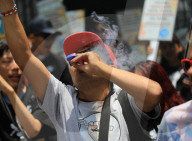 Protest Against The Vaping Ban In Mexico