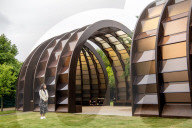'Like an expanding crepe-paper ornament': Serpentine unveils its first movable pavilion. Serpentine Pavilion 2025 A Capsule in Time