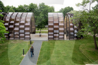 'Like an expanding crepe-paper ornament': Serpentine unveils its first movable pavilion. Serpentine Pavilion 2025 A Capsule in Time