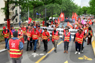 Demonstration Against Pension Reform In Lyon