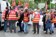 Demonstration Against Pension Reform In Lyon
