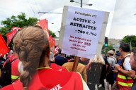 Demonstration Against Pension Reform In Lyon