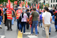 Demonstration Against Pension Reform In Lyon