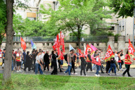 Demonstration Against Pension Reform In Lyon