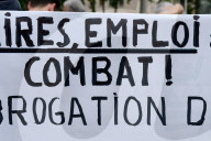 Demonstration Against Pension Reform In Lyon