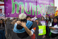 Mass Demonstration Of Retirees, People With Disabilities, Women, Garrahan, And Self-convened Groups
