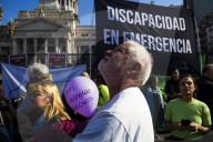 Mass Demonstration Of Retirees, People With Disabilities, Women, Garrahan, And Self-convened Groups