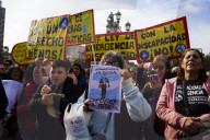 Mass Demonstration Of Retirees, People With Disabilities, Women, Garrahan, And Self-convened Groups