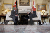 Prime Minister Keir Starmer meets King of Jordan Abdullah II