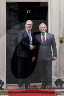 Prime Minister Keir Starmer meets King of Jordan Abdullah II