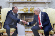 German Chancellor Merz Visits Trump At The White House