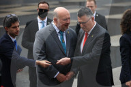German Foreign Minister Meets Israeli Foreign Minister