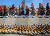 Military Passing Out Parade In Kashmir, India