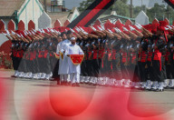 Military Passing Out Parade In Kashmir, India