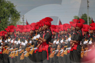 Military Passing Out Parade In Kashmir, India