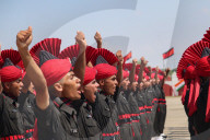 Military Passing Out Parade In Kashmir, India