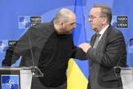 NATO ministers reaffirm support for Ukraine amid shifting U.S. stance
