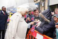 Queen Camilla in Hexham, UK.