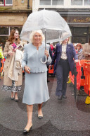 Queen Camilla in Hexham, UK.