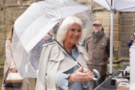 Queen Camilla in Hexham, UK.
