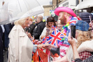 Queen Camilla in Hexham, UK.