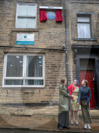 Historic England unveil a Blue Plaque for Esme Church in  Bradford, UK.