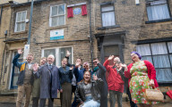 Historic England unveil a Blue Plaque for Esme Church in  Bradford, UK.