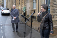 Historic England unveil a Blue Plaque for Esme Church in  Bradford, UK.
