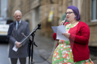 Historic England unveil a Blue Plaque for Esme Church in  Bradford, UK.