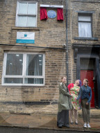 Historic England unveil a Blue Plaque for Esme Church in  Bradford, UK.