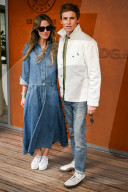 Eddie Redmayne And Wife Hannah At French Open 2025