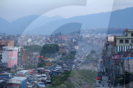 Traffic Congestion In Kathmandu, Nepal
