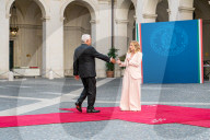 Giorgia Meloni Receives President-of The European Council, Antonio Costa
