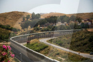 Border Fence At Ceuta (Spain)