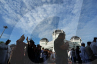 Thousands Of Worshippers Flock To Al Mashun Grand Mosque In Medan For Eid Al-Adha Prayers