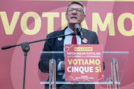 Closing Of The Electoral Campaign For The Referendums Organized By The CGIL