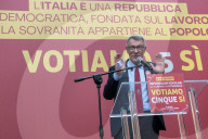 Closing Of The Electoral Campaign For The Referendums Organized By The CGIL