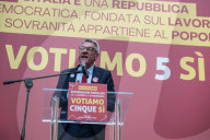 Closing Of The Electoral Campaign For The Referendums Organized By The CGIL