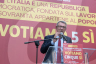 Closing Of The Electoral Campaign For The Referendums Organized By The CGIL