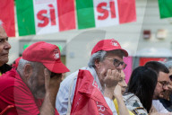 Closing Of The Electoral Campaign For The Referendums Organized By The CGIL