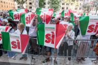 Closing Of The Electoral Campaign For The Referendums Organized By The CGIL