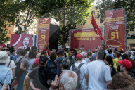 Closing Of The Electoral Campaign For The Referendums Organized By The CGIL