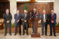 Press Conference By Al-Shaibani In Damascus Following Official Visit To Qatar