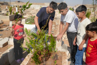 Eid In Al-Hajar Al-Aswad: Visits To Loved Ones’ Graves