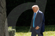 President Trump Departs The White House 
