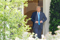 President Trump Departs The White House 
